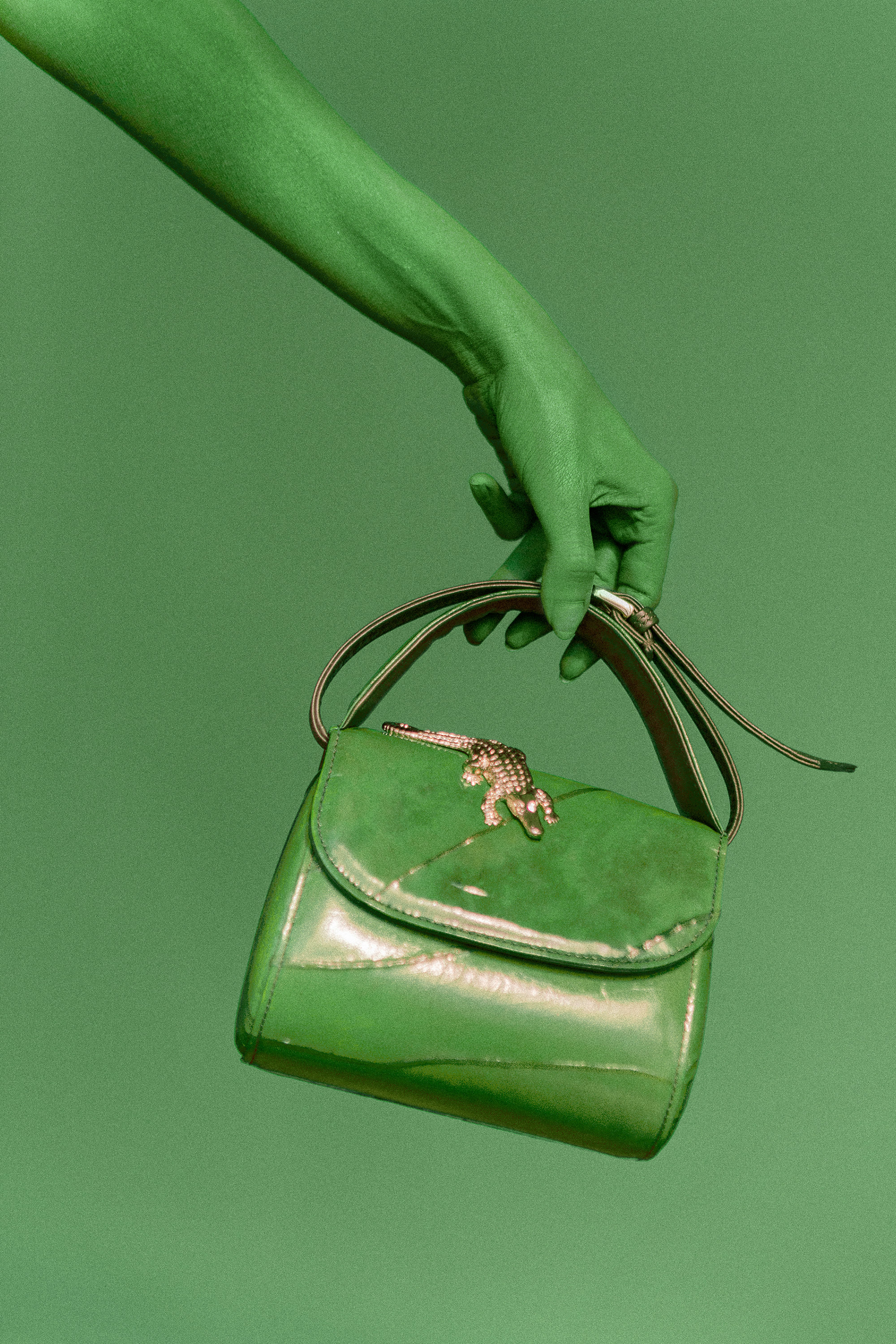 BABY ABAG green leaf - Amélie Pichard